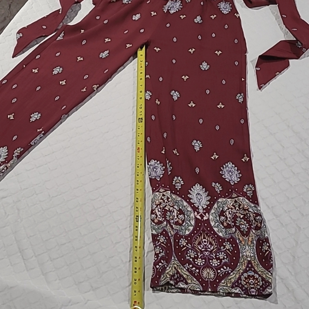 Jaase 'Golden Temple' Off the Shoulder Jumpsuit - Picture 11 of 13